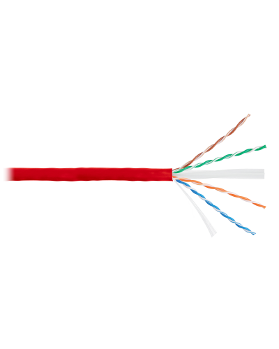 U/UTP 4pair, Cat6, Solid, In, нг(А)-HF (NMC 4140C-RD). Кабель «витая пара» (LAN) для структурированных систем связи. NIKOMAX в Новошахтинске