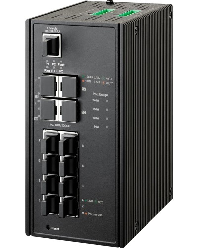 NIS-3500-3412PGE (64PY0804). Коммутатор управляемый с PoE. NSGate в Новошахтинске
