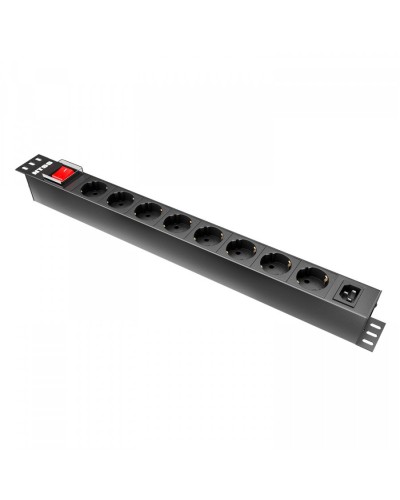 NTSS-PDU-DA1015 гор.размещ. 8xSchuko базовые 10A C14. Блок розеток 19. NTSS в Новошахтинске
