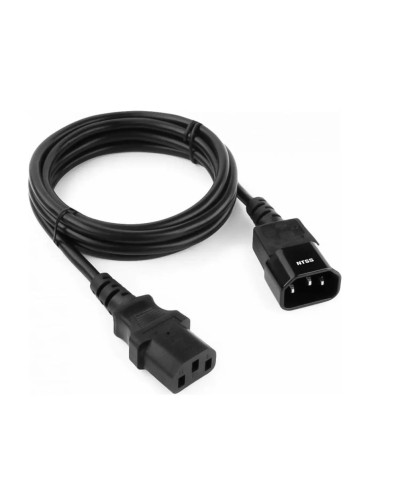 NTSS-PC13142 C13-С14 проводник.:3х0.75мм2 1.8м 220/250В 10А черный. Кабель питания. NTSS в Новошахтинске