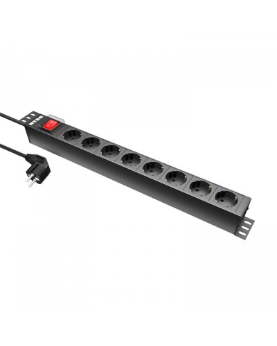 NTSS-PDU-DA2032 гор.размещ. 8x базовые 16A Schuko 1.8м. Блок розеток 19. NTSS в Новошахтинске