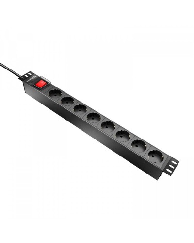 NTSS-PDU-DA1016 гор.размещ. 8xSchuko базовые 10A C14. Блок розеток 19. NTSS в Новошахтинске
