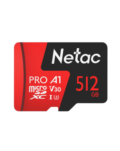 NT02P500PRO-512G-R. Карта памяти microSDXC, 512 ГБ, Class 10. Netac в Новошахтинске