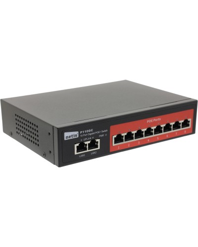 Netis P110GC. Коммутатор сетевой PoE неуправляемый. Netis в Новошахтинске