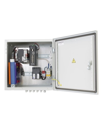 OS-44TB1(SW-80802/ILS(port 90W)). Уличный коммутатор с PoE. OSNOVO в Новошахтинске
