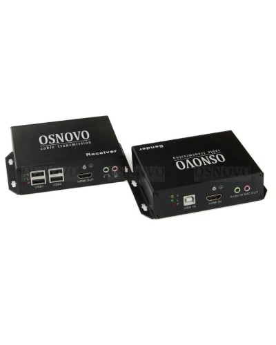 TLN-HiKMA/1+RLN-HiKMA/1. Удлинитель HDMI, USB, RS232, ИК-сигнала. OSNOVO в Новошахтинске