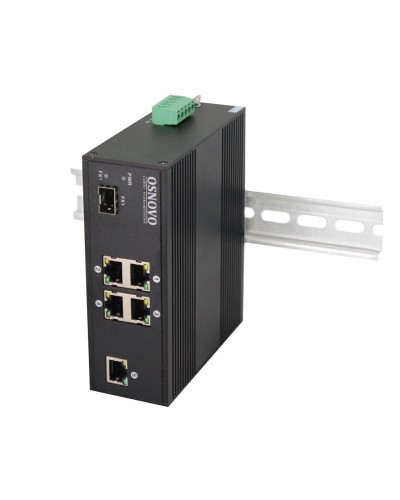SW-40501/IC. Промышленный PoE коммутатор Fast Ethernet на 6 портов. OSNOVO в Новошахтинске