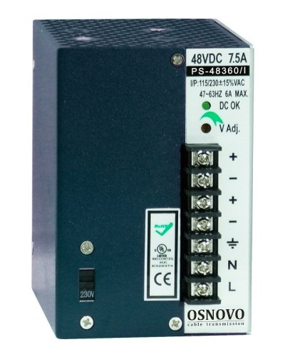 PS-48360/I. Блок питания промышленный. OSNOVO в Новошахтинске