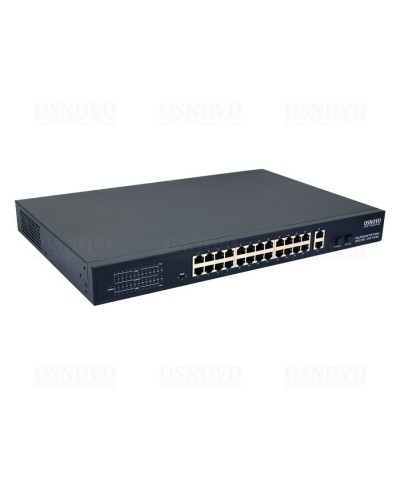 SW-62422(400W). Коммутатор 24-портовый  Fast Ethernet с PoE. OSNOVO в Новошахтинске