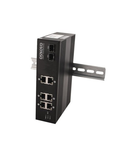 SW-8062/IC. Промышленный PoE коммутатор Gigabit Ethernet на 8 портов. OSNOVO в Новошахтинске