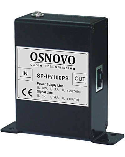 SP-IP/100PS. Устройство грозозащиты цепей Ethernet. OSNOVO в Новошахтинске