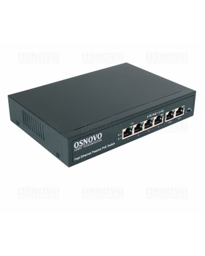 SW-20600/A(80W). Коммутатор Fast Ethernet на 6 портов. OSNOVO в Новошахтинске