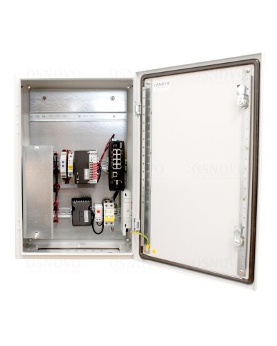 OS-46TB1(SW-60812/I). Уличная станция с термостабилизацией и резервным питанием. OSNOVO в Новошахтинске