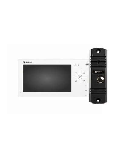 VM-7.0 (w)+ DS-700L (черный). Комплект видеодомофона. Optimus в Новошахтинске