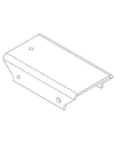 PERCo-MB-16.8. Накладка прямая верхняя. PERCo в Новошахтинске