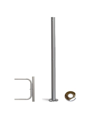 PERCo-BH02 2-14 с крышкой. Стойка с отверстием под стопорный механизм поворотной секции. PERCo в Новошахтинске