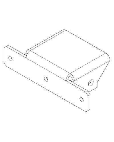 PERCo-MB-16.6. Накладка Т- образная. PERCo в Новошахтинске