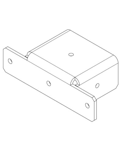 PERCo-MB-16.7. Соединительный элемент ограждения. PERCo в Новошахтинске