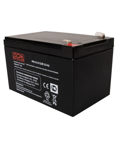 PM-12-12. Аккумулятор герметичный свинцово-кислотный. POWERCOM в Новошахтинске