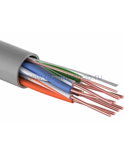 U/UTP 4PR, 24AWG, CAT5e, PVC, 100м PROconnect (01-0052-100). Кабель «витая пара» (LAN) для структурированных систем связи. PROCONNECT в Новошахтинске