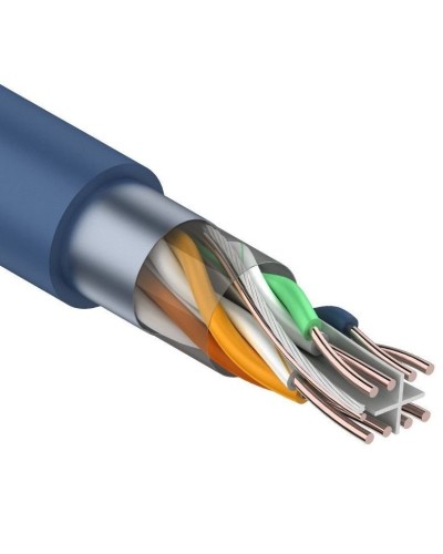 F/UTP, CAT 6, PVC, 4PR, 23AWG, омедненный INDOOR, SOLID, серый, 305м, PROconnect (01-0147-3). Кабель «витая пара» (LAN) для структурированных систем связи. PROCONNECT в Новошахтинске