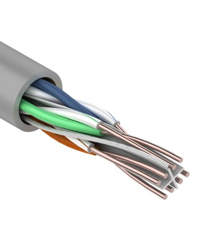 U/UTP 4PR 23AWG, CCA, CAT6, PVC, 305м. PROconnect (01-0047-3). Кабель «витая пара» (LAN) для структурированных систем связи. PROCONNECT в Новошахтинске