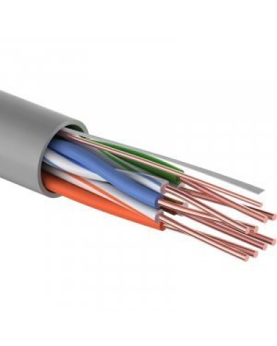 U/UTP Light, CAT 5e, PVC, 4PR, 24AWG, омедненный, серый, 305м, PROconnect (01-0043-2). Кабель «витая пара» (LAN) для структурированных систем связи. PROCONNECT в Новошахтинске