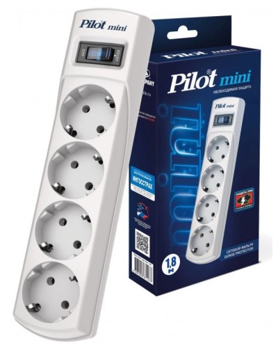 Pilot mini 10м. Сетевой фильтр. Pilot в Новошахтинске