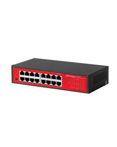 PND-16G. Коммутатор неуправляемый 16-портовый. Polyvision в Новошахтинске
