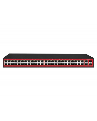 PND-48P-2G2F (700W). Коммутатор неуправляемый 50-портовый с функцией PoE. Polyvision в Новошахтинске