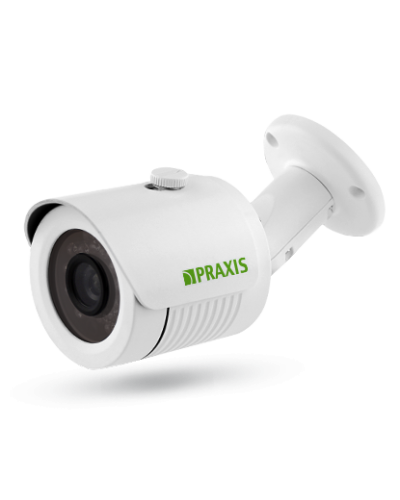 PB-7141IP 2.8. Видеокамера IP цилиндрическая. Praxis в Новошахтинске