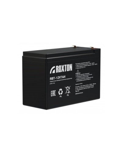 RBT-12V7AH. Аккумулятор герметичный свинцово-кислотный. ROXTON в Новошахтинске