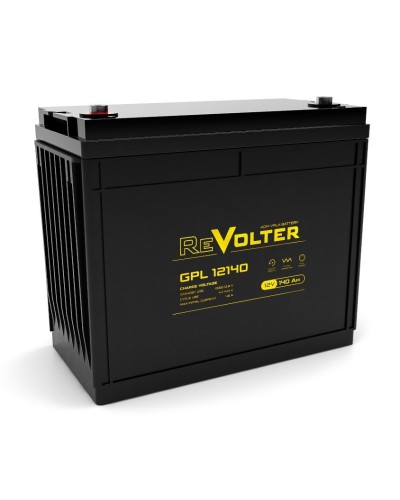 Revolter GPL 12140. Аккумулятор автомобильный герметичный свинцово-кислотный. Revolter в Новошахтинске