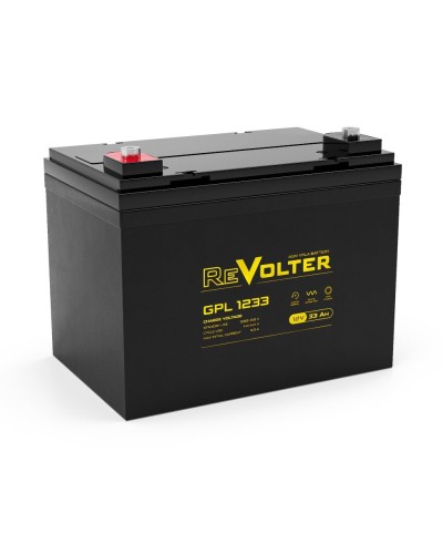 Revolter GPL 1233. Аккумулятор автомобильный герметичный свинцово-кислотный. Revolter в Новошахтинске