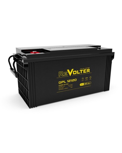 Revolter GPL 12120. Аккумулятор автомобильный герметичный свинцово-кислотный. Revolter в Новошахтинске