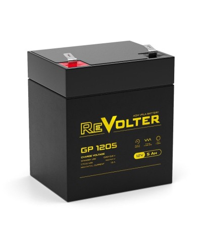 Revolter GP 1205. Аккумулятор автомобильный герметичный свинцово-кислотный. Revolter в Новошахтинске