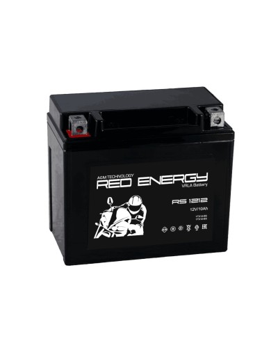 Red Energy RS 1212. Аккумулятор герметичный свинцово-кислотный стартерный. Red Energy в Новошахтинске