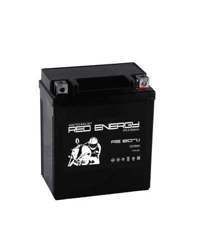 Red Energy RS 1207.1. Аккумулятор герметичный свинцово-кислотный стартерный. Red Energy в Новошахтинске