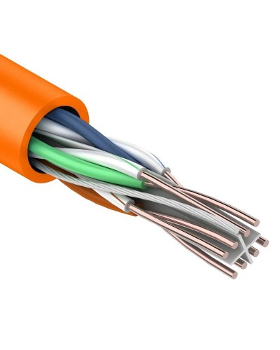 U/UTP 4PR 23AWG CAT6 305м нг(А)-HF REXANT (01-0050). Кабель «витая пара» (LAN) для структурированных систем связи. Rexant в Новошахтинске