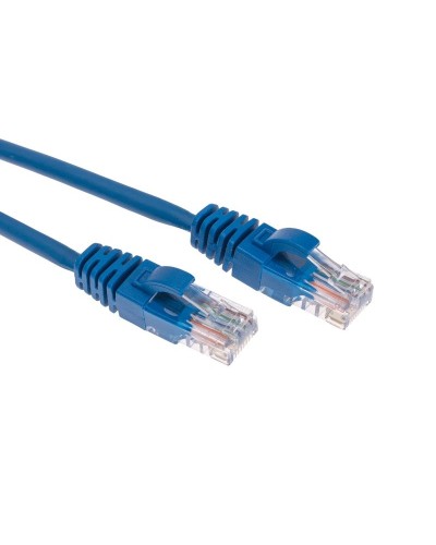 Патч-корд U/UTP, CAT 5e, RJ45-RJ45, 26AWG, LSZH, синий, 1м  REXANT (02-0104-1). Патч-корд UTP. Rexant в Новошахтинске