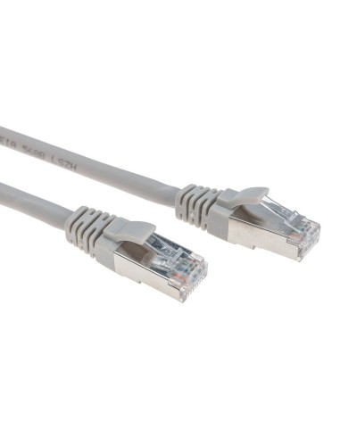 Патч-корд S/FTP CAT 6A (10G), RJ45-RJ45, 28AWG, LSZH, серый, 10м REXANT (02-0390-10). Патч-корд медный. Rexant в Новошахтинске