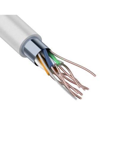F/UTP, CAT 5e, ZH нг(А)-HF, 4PR, 24AWG, INDOOR, SOLID 305 м (01-0169). Кабель «витая пара» (LAN) для структурированных систем связи. Rexant в Новошахтинске