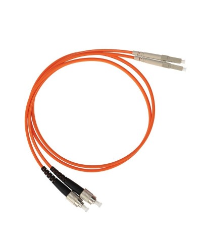 Патч-корд оптический переходной (MM), 50/125 (OM2), LC/UPC-FC/UPC, (Duplex), LSZH, 2м (50-3268). Патч-корд оптический. Rexant в Новошахтинске