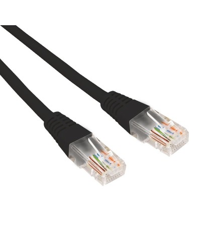 Патч-корд U/UTP CAT 6, RJ45-RJ45, 26AWG, LSZH, черный, 1.5м REXANT (02-0292-105). Патч-корд UTP. Rexant в Новошахтинске