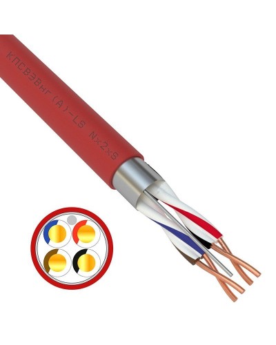 КПСВЭВнг(А)-LS 2х2х0,5 (01-4865-1)(REXANT). Кабель для систем пожарной и охранной сигнализации. Rexant в Новошахтинске
