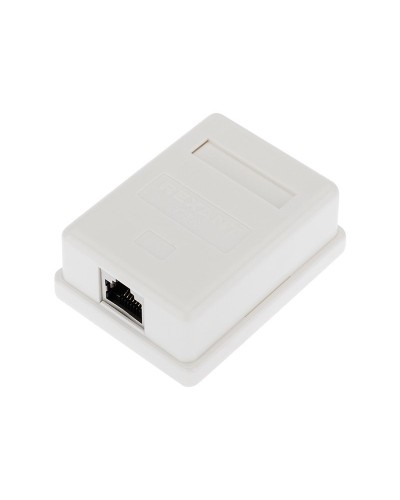 Розетка компьютерная внешняя 1-порт FTP RJ-45 (8P8C), CAT 5e REXANT (03-0122): Розетка RJ-45 в Новошахтинске