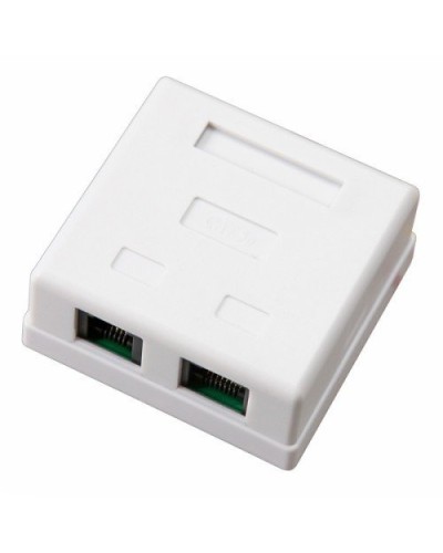 Розетка компьютерная внешняя 2-порта, UTP RJ-45 (8P8C), CAT 5e REXANT (03-0151): Розетка RJ-45 в Новошахтинске
