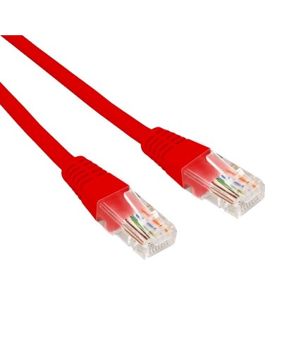 Патч-корд U/UTP CAT 6, RJ45-RJ45, 26AWG, LSZH, красный, 3м REXANT (02-0293-3). Патч-корд UTP. Rexant в Новошахтинске