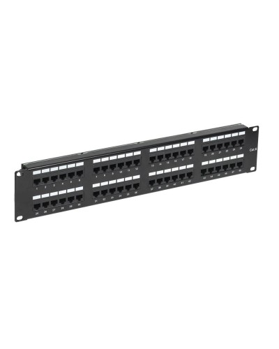 Панель коммутационная с кабельными органайзерами 19", 2U, 48 портов, RJ-45, CAT 6, UTP REXANT PRO (02-0232): Патч-панель 19" в Новошахтинске