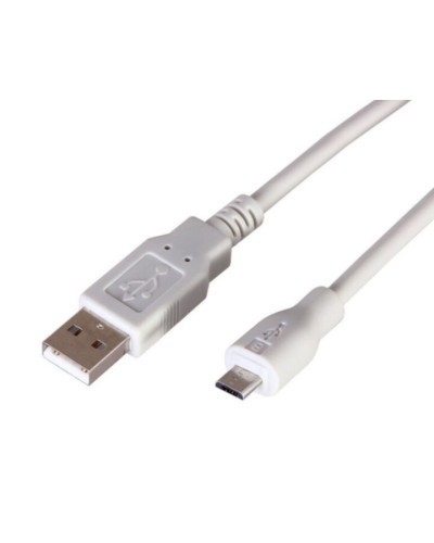 Кабель USB-A – micro USB, 1А, 1,8м, ПВХ, белый REXANT (18-1164): Кабель для программирования в Новошахтинске